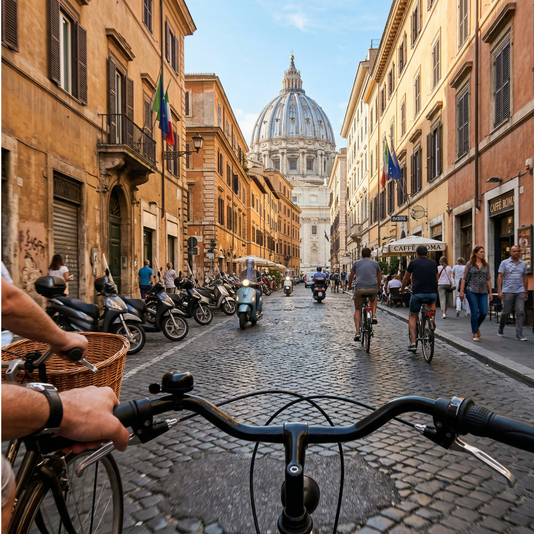 fietsen-door-rome Fietsen in Rome