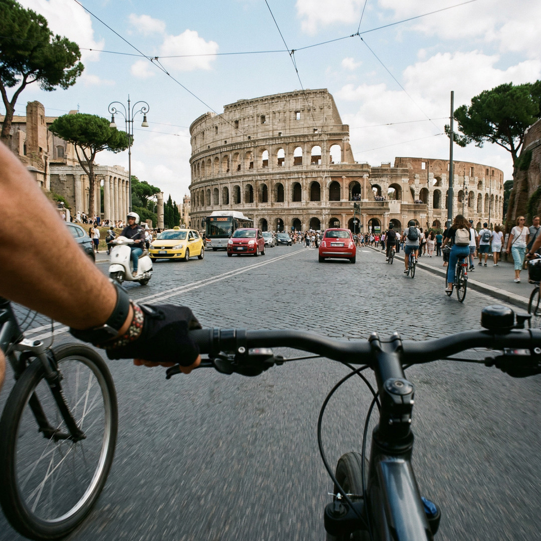 Fietsen in Rome